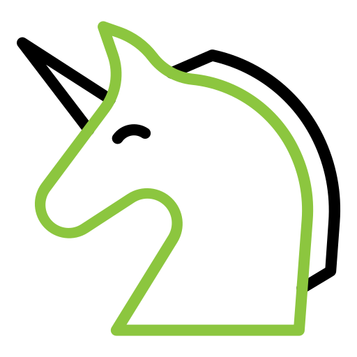 unicornio Generic color outline icono