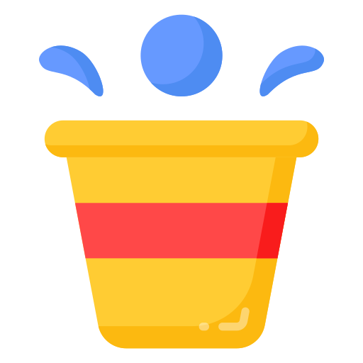 vaso de agua Generic color fill icono