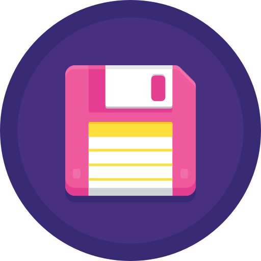 diskette Flaticons.com Lineal icon