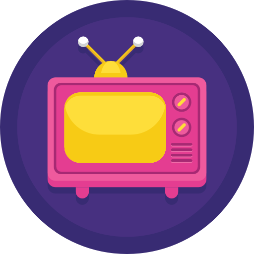 televisión Flaticons.com Lineal icono
