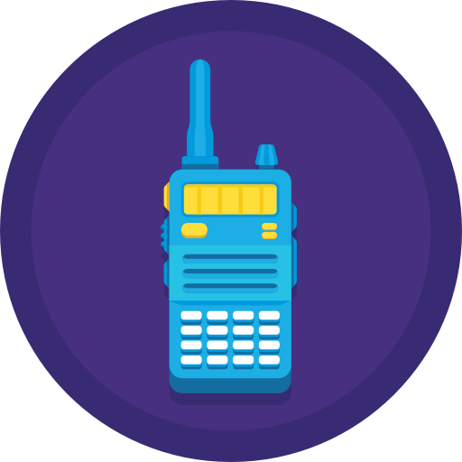 walkie talkie Flaticons.com Lineal Ícone