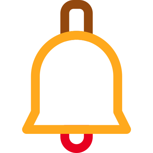 Bell Basic Rounded Lineal Color icon