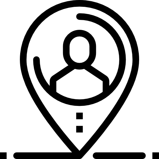 perno di posizione Maxim Flat Lineal icona
