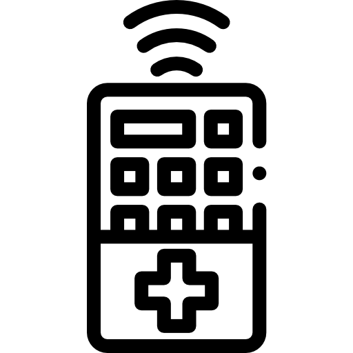 リモート Detailed Rounded Lineal icon