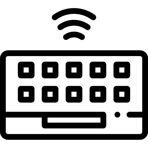 キーボード Detailed Rounded Lineal icon