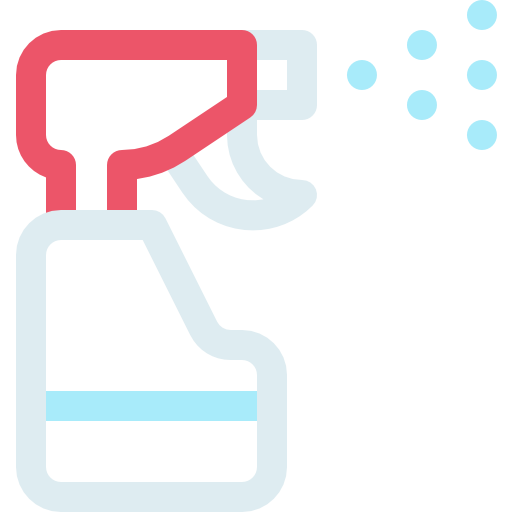 sprühen Basic Rounded Lineal Color icon