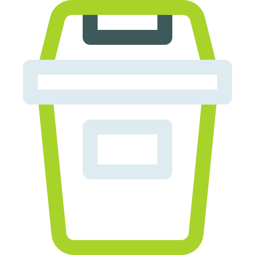 Bin Basic Rounded Lineal Color icon