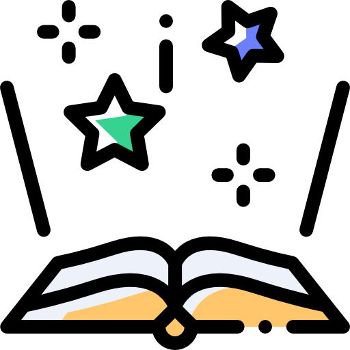 książka Detailed Rounded Color Omission ikona