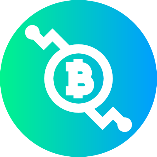 Bitcoin Super Basic Straight Circular icon