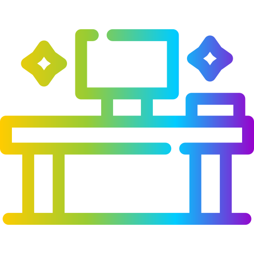 Office Generic gradient outline icon