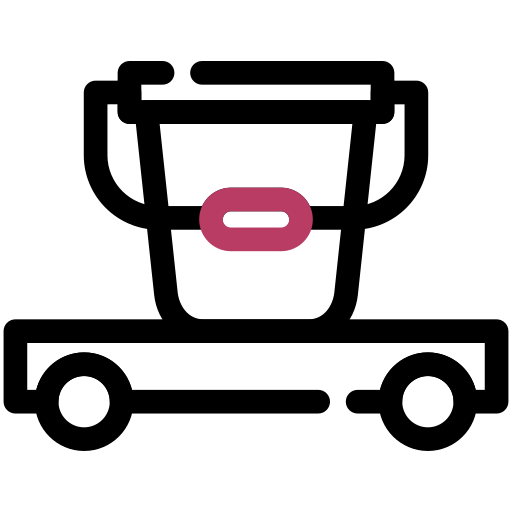 クリーニングカート Generic color outline icon