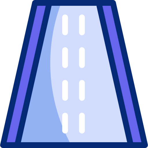 Road marking Basic Accent Lineal Color icon