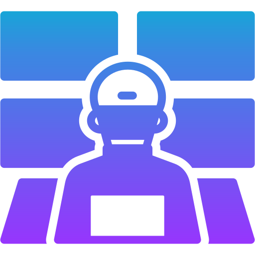 Security room Generic gradient fill icon