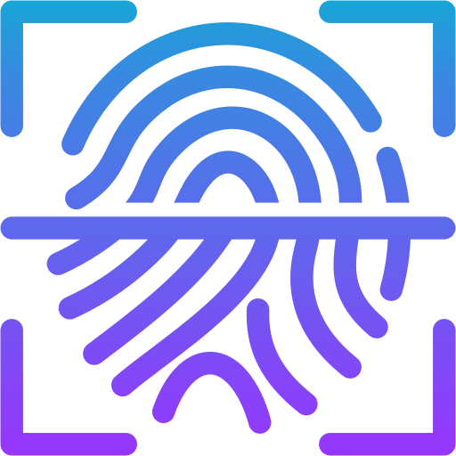 fingerabdruck Generic gradient fill icon