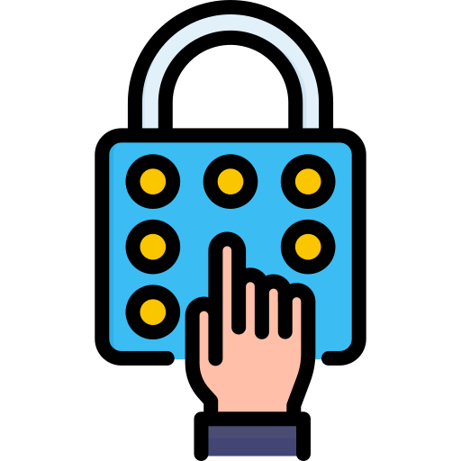 Combination lock Generic color lineal-color icon