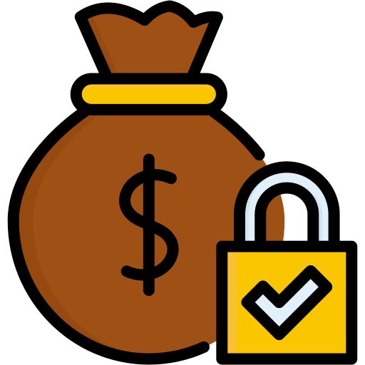Money security Generic color lineal-color icon