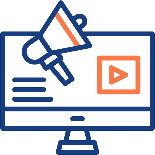 비디오 마케팅 Generic color outline icon
