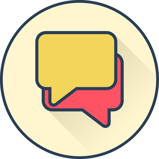 chat-blase Generic gradient lineal-color icon