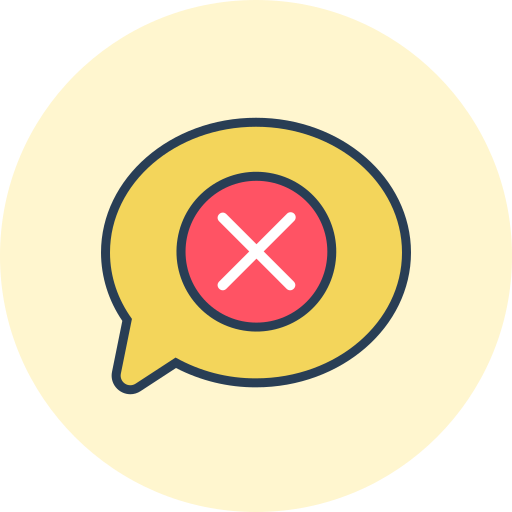 Message delete Generic color lineal-color icon