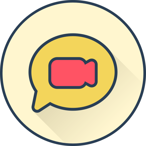 Chat Generic gradient lineal-color icon
