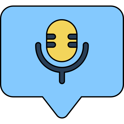 Voice record Generic color lineal-color icon