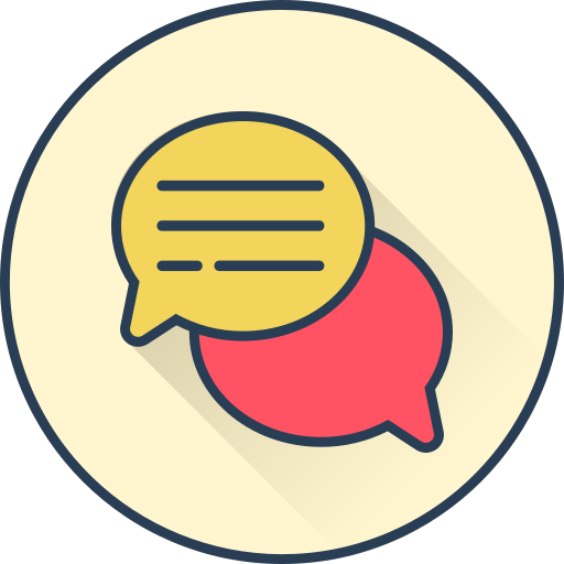 chat-blase Generic gradient lineal-color icon