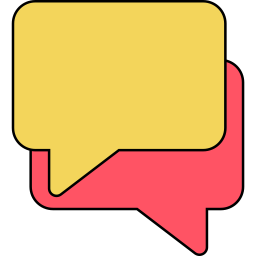 Chat bubble Generic color lineal-color icon