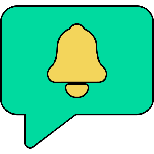 Notification bell Generic color lineal-color icon
