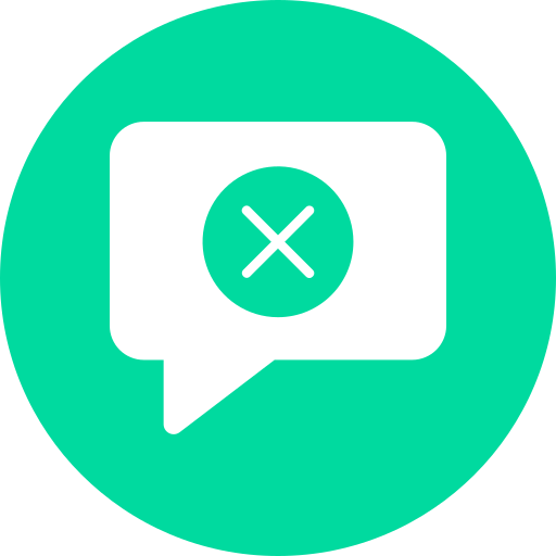 Message delete Generic color fill icon