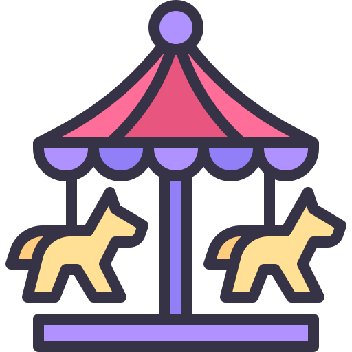 Fairground Generic color lineal-color icon