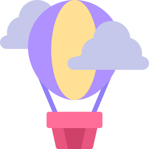 熱気球 Generic color fill icon