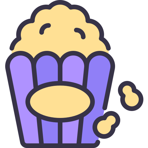 popcorn Generic color lineal-color icon