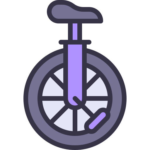 monociclo Generic color lineal-color icono