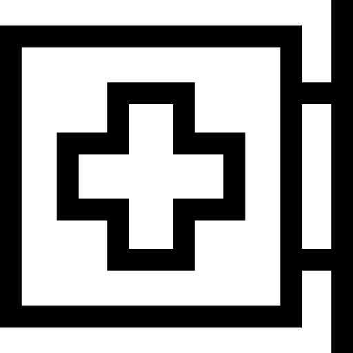 farmacia Basic Straight Lineal icona