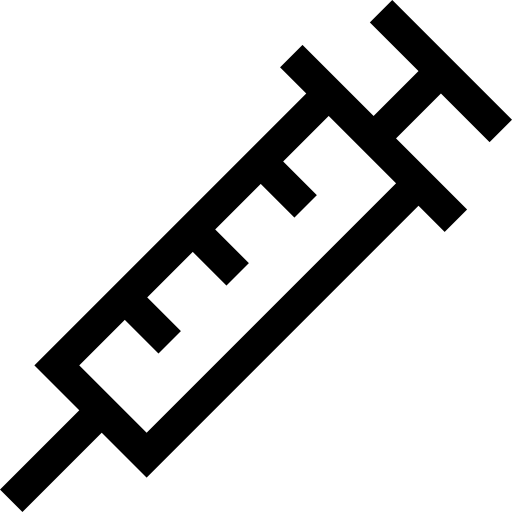 strzykawka Basic Straight Lineal ikona