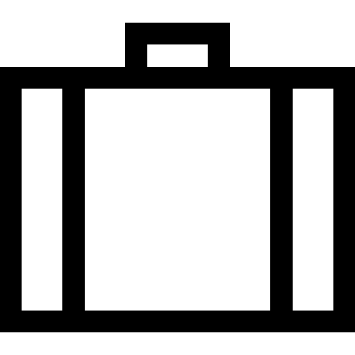 equipaje Basic Straight Lineal icono