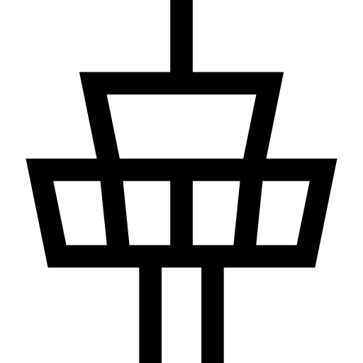 管制塔 Basic Straight Lineal icon