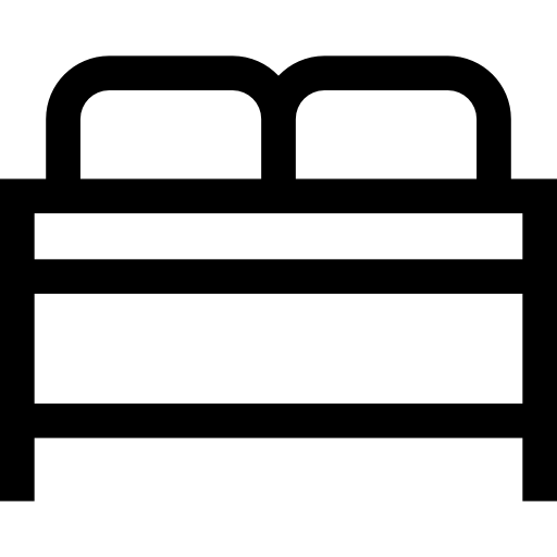 침대 Basic Straight Lineal icon