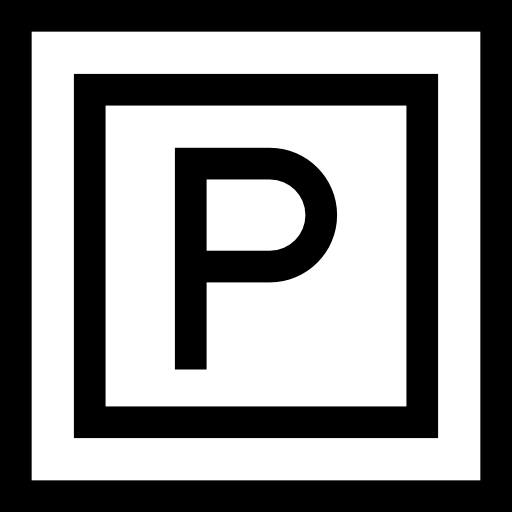 parking Basic Straight Lineal ikona