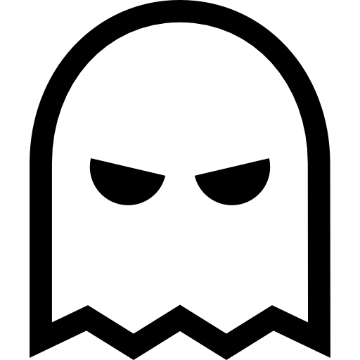 Ghost Basic Straight Lineal icon