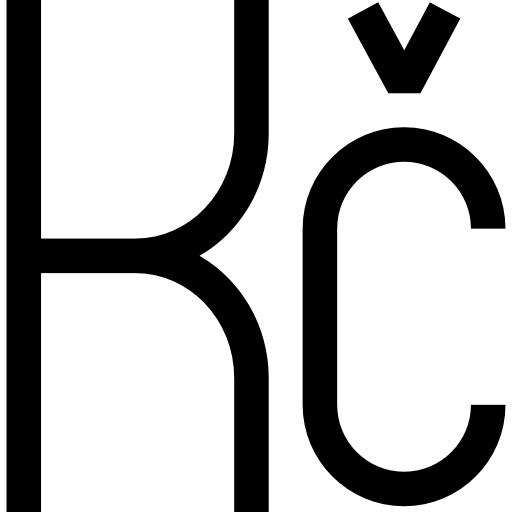 corona ceca Basic Straight Lineal icona