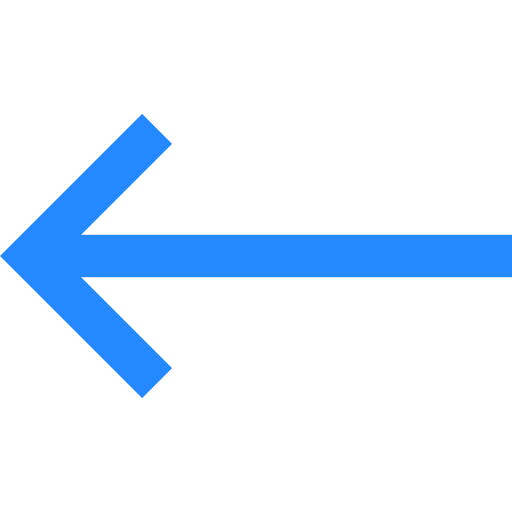 strzałka w lewo Basic Straight Flat ikona