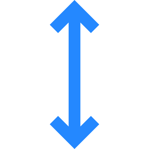 podwójna strzała Basic Straight Flat ikona