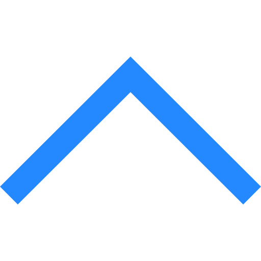 Up chevron Basic Straight Flat icon