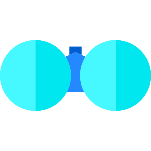 prismáticos Basic Straight Flat icono