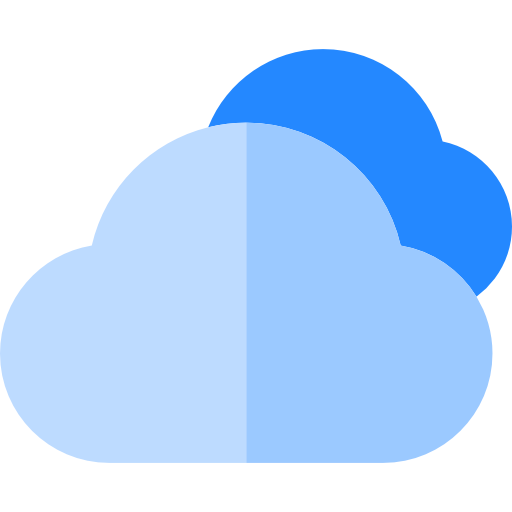 nubes Basic Straight Flat icono