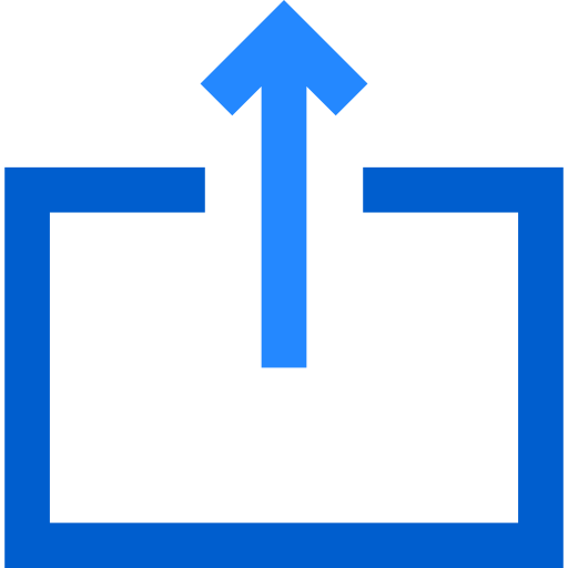 subir Basic Straight Flat icono
