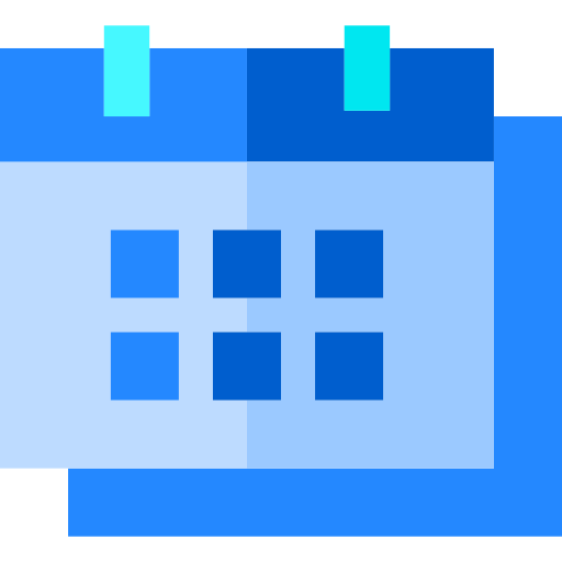 kalender Basic Straight Flat icon