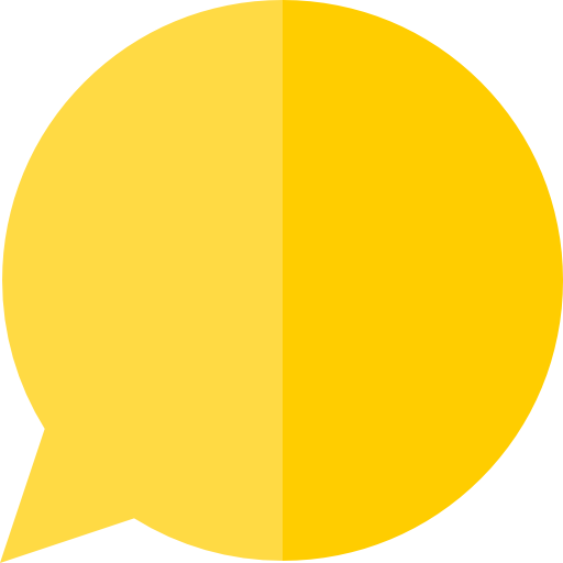 Speech bubble Basic Straight Flat icon