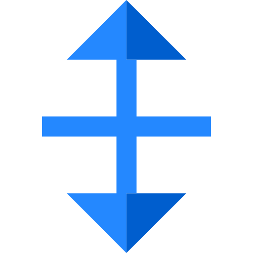 cursor Basic Straight Flat icoon